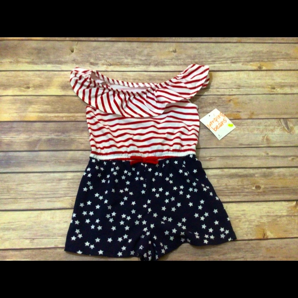 Stars and Stripes Romper